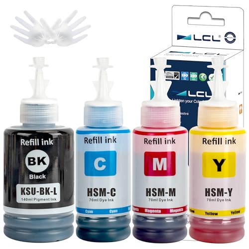 LCL エプソン用 KSU-BK-L HSM-C HSM-M HSM-Y クツ 