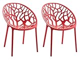 CLP 2er-Set Gartenstuhl Hope aus Kunststoff