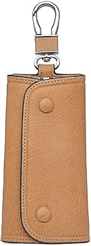 Multifunctional Key Bag Practical Mens Waist Hanging Mens Large-Capacity Leather Car Key BagD