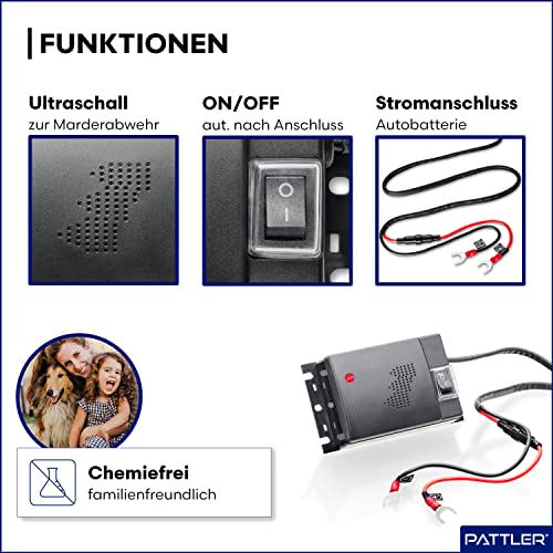 Marderschreck Patzler für Autos mit 12V Anschluss