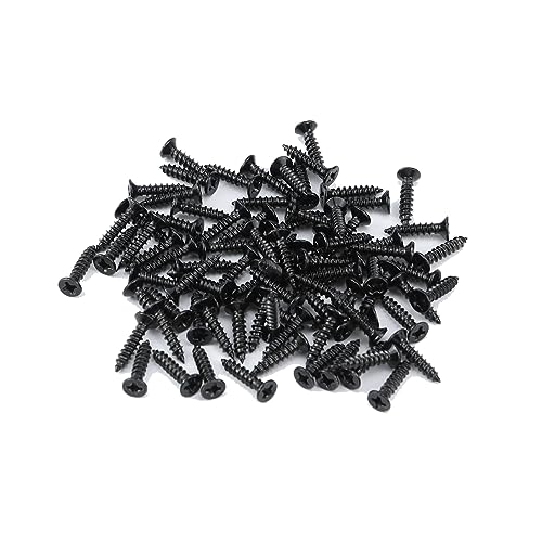 Antrader 2.9" X 0.9" Long Folding Butt Hinges, Cabinet Gate Closet Door Hinge, Home Furniture Hardware With Mounting Screws, Black, Pack Of 12 #TOP4