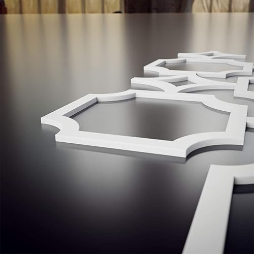 Miniatura 5 de Ekena Millwork Paneles de pared decorativos Anderson extra pequeños de 13 38 pulgadas de ancho x 7 38 pulgadas de alto x 38 pulgadas de alto, en PVC