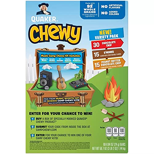 Quaker Camp Chewy Granola Bars Variety Pack thumb #2