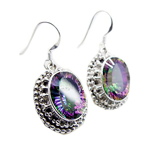 Boucles d'oreilles Quartz Mystique, le cadeau fait main idéal pour elle