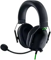 Rzer BlackShark V2 X, Headset Gamer com Fio, Som Surround 7.1, Drivers 50mm, Microfone Cardióide, Preto