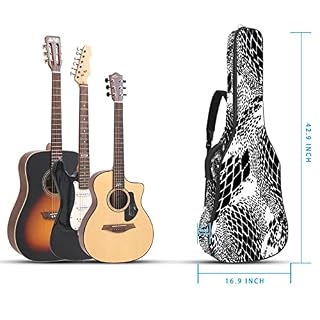 Housse de protection épaisse en éponge imperméable pour guitare acoustique, électrique, basse, guitare classique… - Les Beatles, Paul McCartney, John Lennon, RIngo Starr, George Harrison Housse de protection épaisse en éponge imperméable pour guitare acoustique, électrique, basse, guitare classique… – Image 5