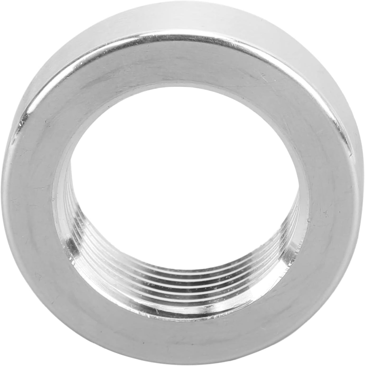 M22x1.5mm Weld On Bung Aluminum Alloy for Fuel with Female Thread, Rustproof, Suitable for Most Automotive