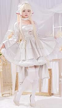 Amazon | [jun xiang] ちょびっツ ちぃ Chobits 天使 コスプレ 衣装+髪