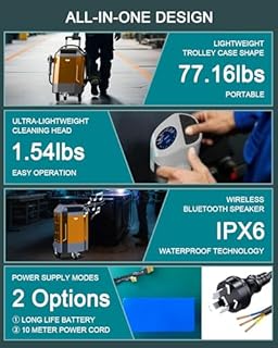 MCWlaser Express Free Duty Machine de nettoyage laser à impulsion MOPA 300 W PRO 320 W P320 Nettoyeur laser portable pour enlever la rouille pour peinture laser métallique Enlèvement de revêtement