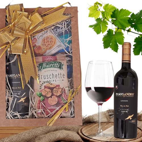 Cesta de Natal Gourmet: Vinho, Delícias e Elegância em uma Caixa de Presente!