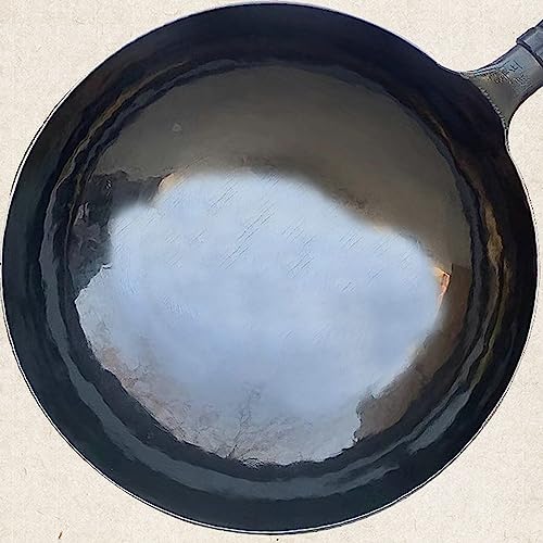 Wok de Acero Negro 34cm Carbono Tradicional miniatura 3