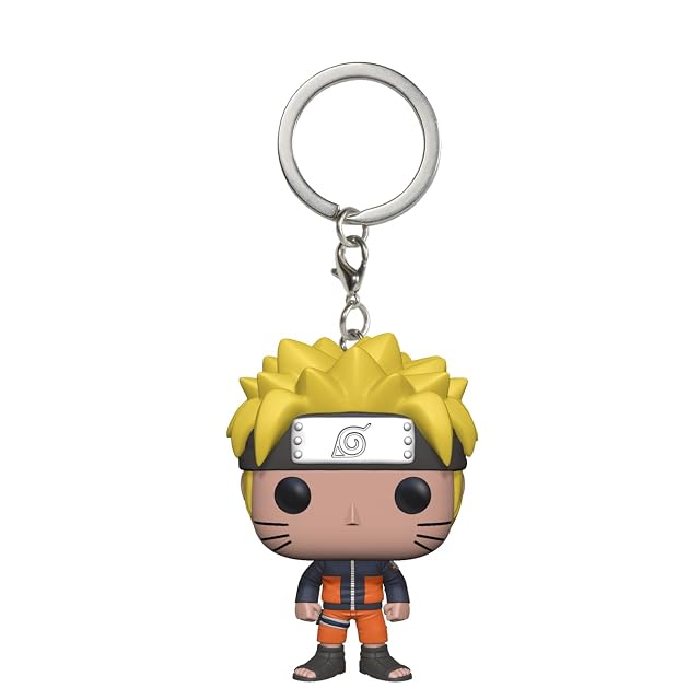 Funko Pop! Keychain: Naruto Uzumaki - Naruto Uzumaki - Minifigura de Vinilo Coleccionable Llavero Original