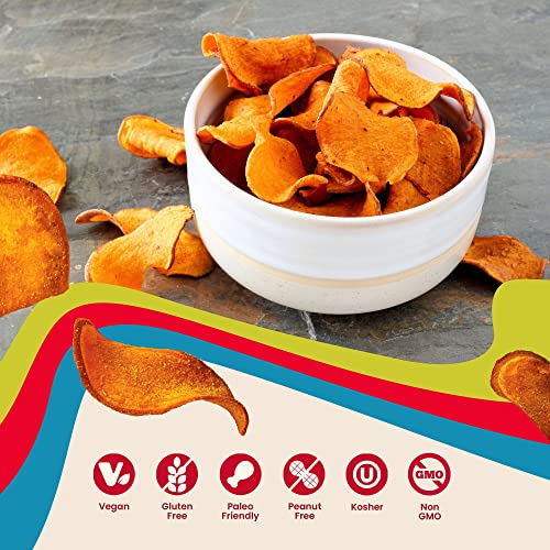 Jackson’s Sweet Potato Carolina Bbq Kettle Chips Made With Premium Avocado Oil (5 Oz, Pack Of 7) - Allergen-Friendly, Gluten Free, Peanut Free, Vegan, Paleo Friendly - Shark Tank Product #TOP4