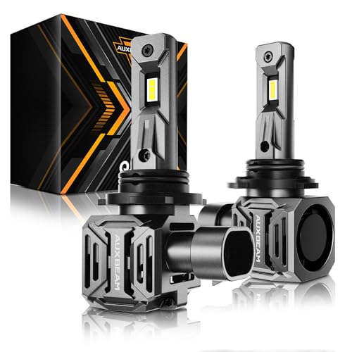 Image of Auxbeam Q30 Series 9006 Fog Lights Powersports Lights Offroad 24000LM | 700% brightness, sharp cut-off line, all in one design, built in fan and dual copper tubes, plug and play, 6500k white