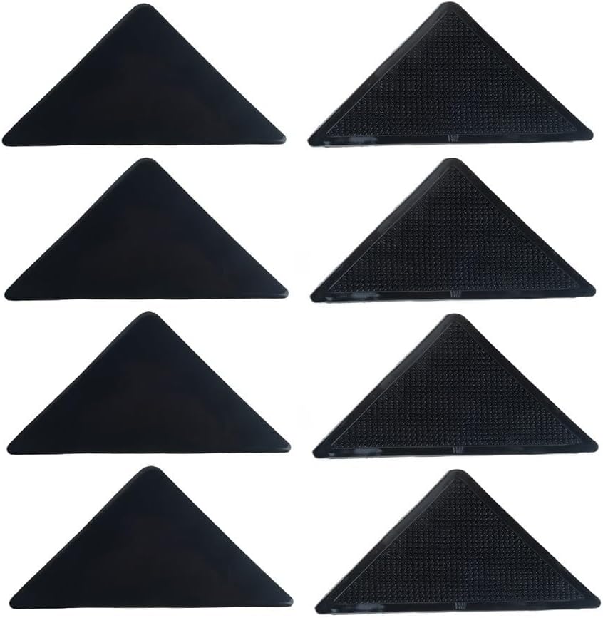 Solve curling problems with our effective set of four non-slip rug holders!