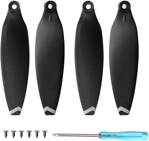 Miniatura 2 de 4 pares de hélices de bajo ruido de liberación rápida de hélices paletas para Xiaomi FIMI X8 SE Mini plata y negro