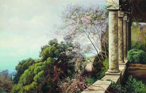 Impresión de carteles Primavera de Iosif Evstafevich Krachkovsky, cuadro lienzo 60x90cm