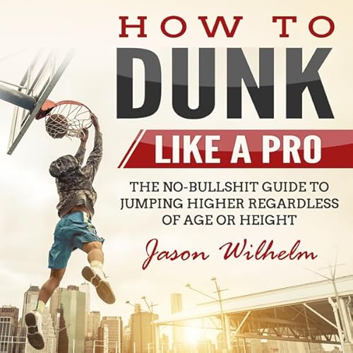 Diseño de la portada del título How to Dunk Like a Pro