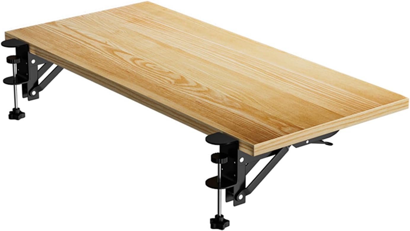 Foldable Desktop Board Adjustable Desk nizer Keyboard Tray with Clamp No-Drill Keyboard Der Space-Saving Desk Accessory for Home & Office