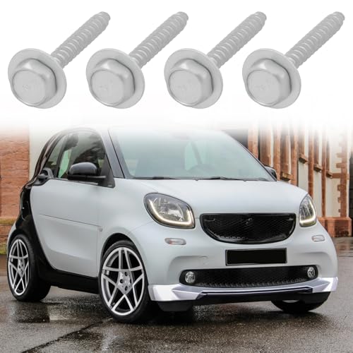 eMagTech 10 Stück Auto-Unterbodenschrauben A0059906912 Kompatibel mit Mercedes-Benz Smart 451 453 4,6 X 10 X 36,6 Mm