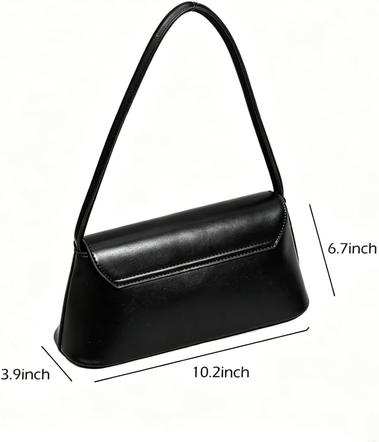 Shoulder Bags for Women Vintage Handbag Retro Classic Small Purse Cute Hobo Handbag (Dark Brown)