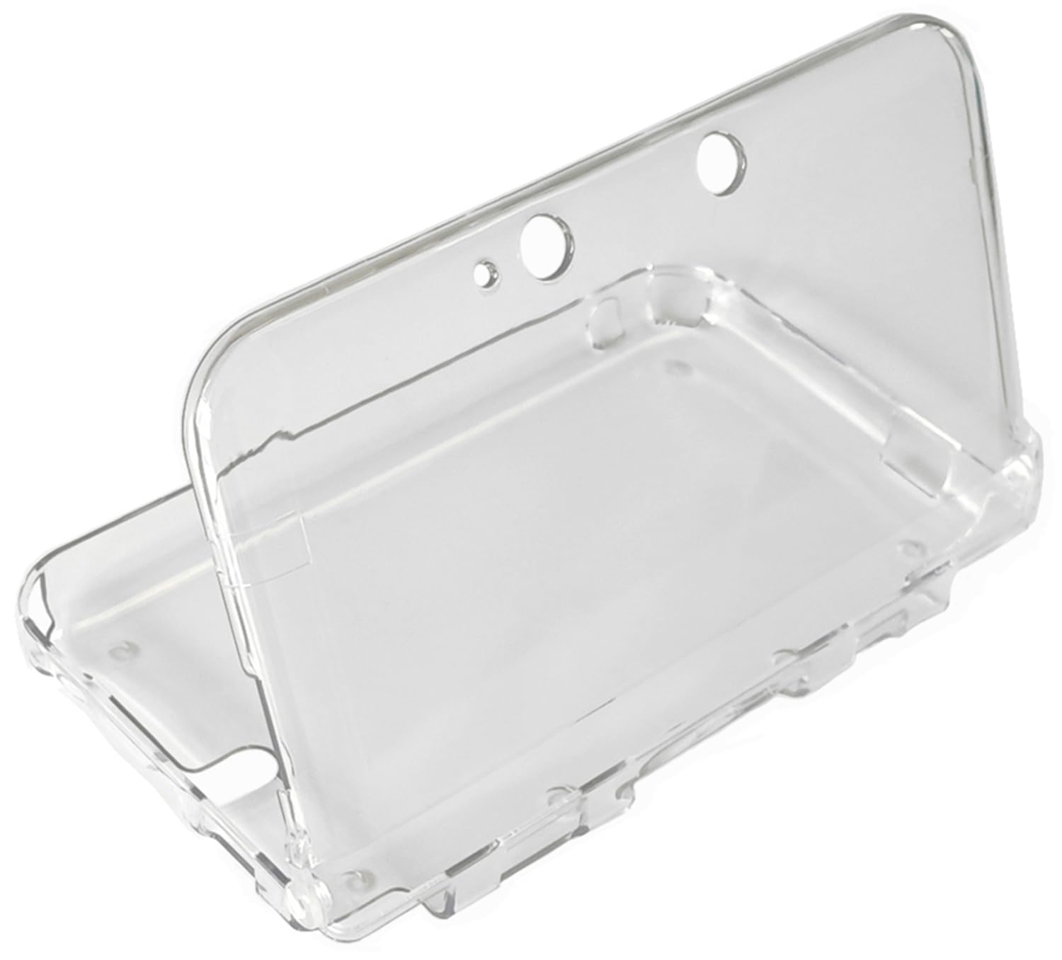 Transparent Hard Shell Case Cover Compatible with Nintendo 3DS XL/LL Replacement Protective 3DS XL Crystal Clear Housing Case (Does Not Fit New Version)