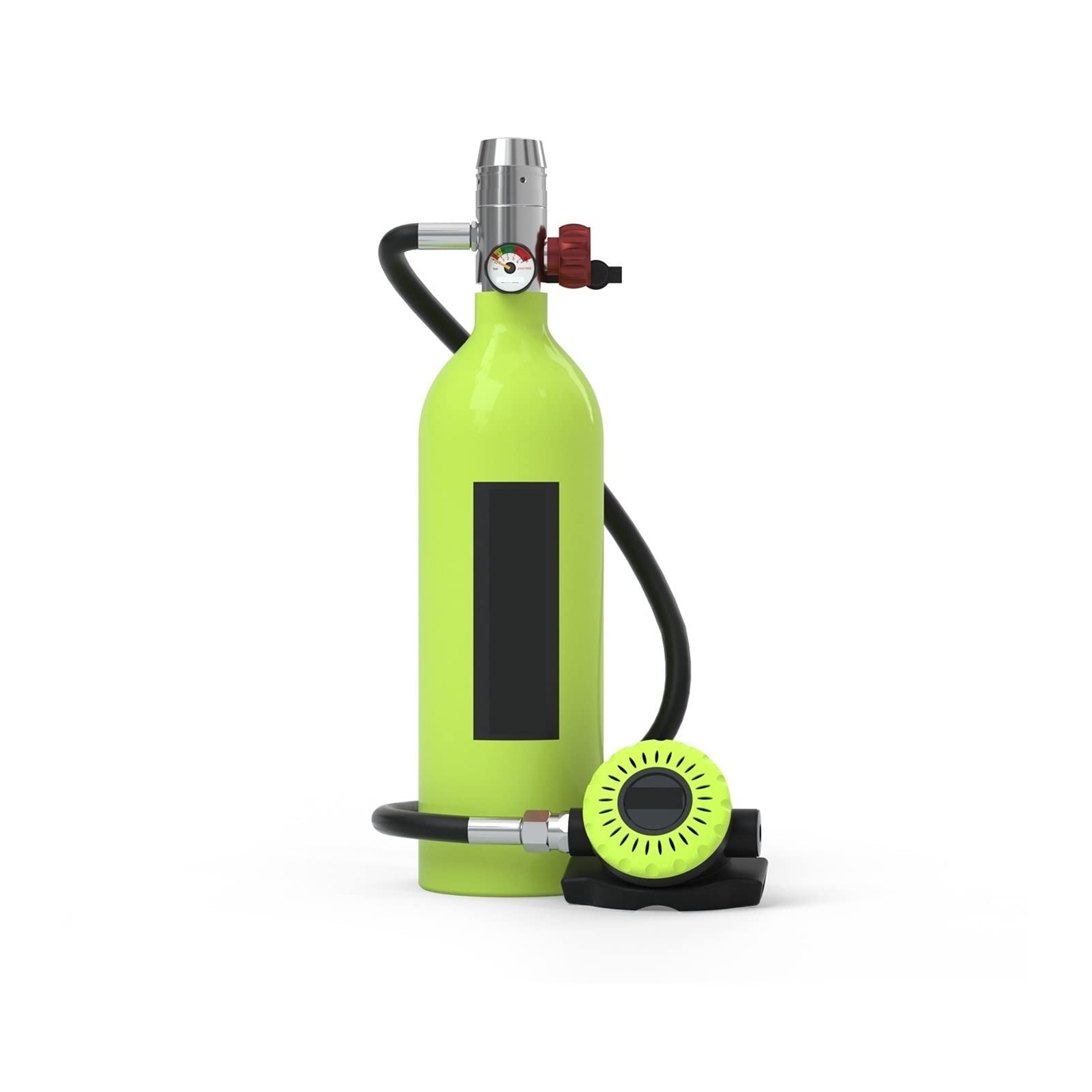 Portable Dive Cylinder, Oxygen Cylinder Diving Equipment Outdoor Fire Emergency Rescue Spare Respirator(Groen)