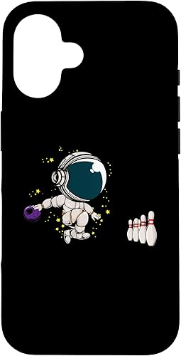 Astronaut Bowling Player | Bowling Ball Pins | Bowling Team Case for iPhone 16