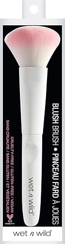 Miniatura 2 de wet n wild - Brocha de corrector, maquillaje mineral y líquido, mezcladora, fibra afelpada, mango ergonómico Rosa (Blush),Cepillo