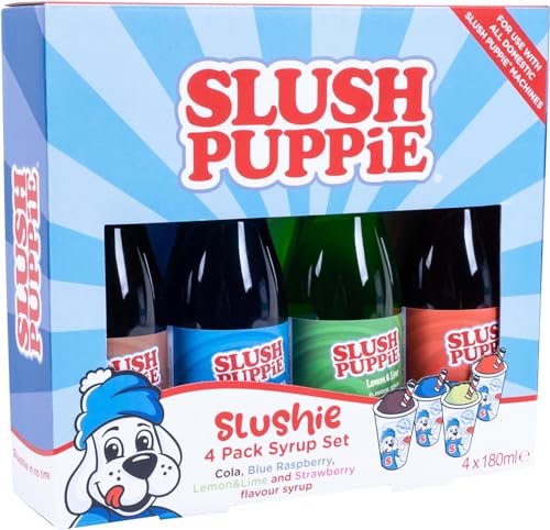 SLUSH PUPPiE Slush Sirup Starter Set mit Vier Geschmacksrichtungen im 4er Set – Bild 5