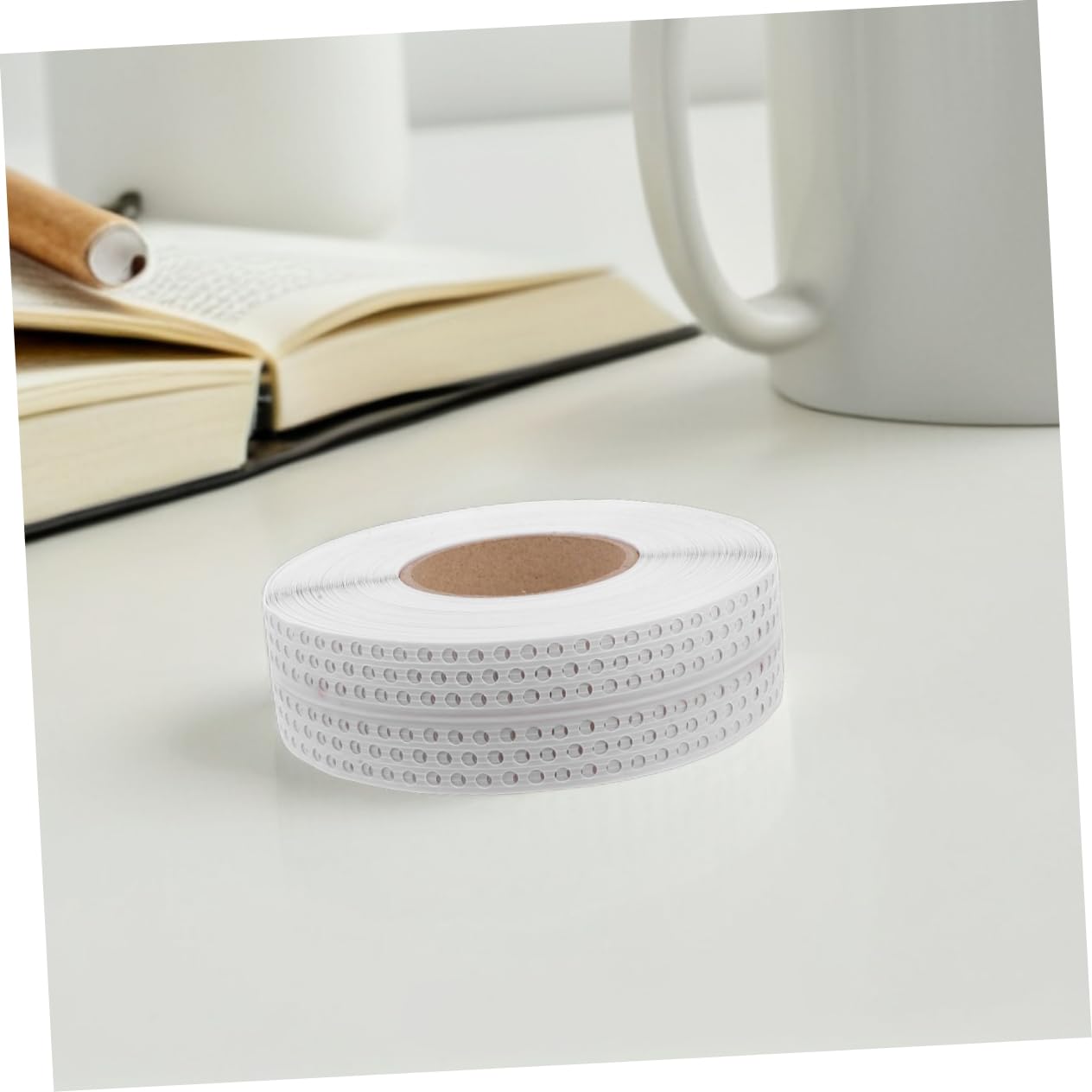 Gadpiparty Flexible Molding Wall Trim Self-Adhesive Corner Molding Wall Corner Strip Peel and Stick Protector Drywall Joint Tape