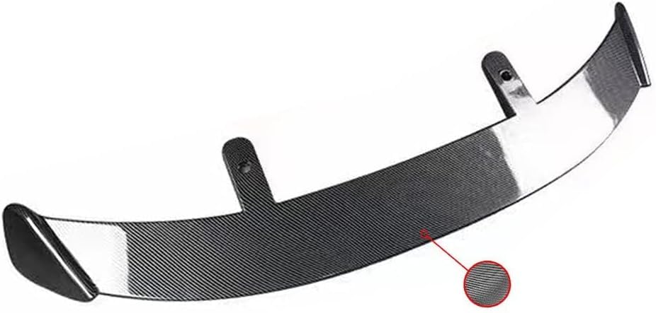 Image of Universal Rear Carbon Spoiiler ABS Racing Spoiler Wing Car Spoiiler Wings Rear Roof Trunk Lid Exterior Tuning Accessories Parts SUV Attractive Hatchback Spoiler