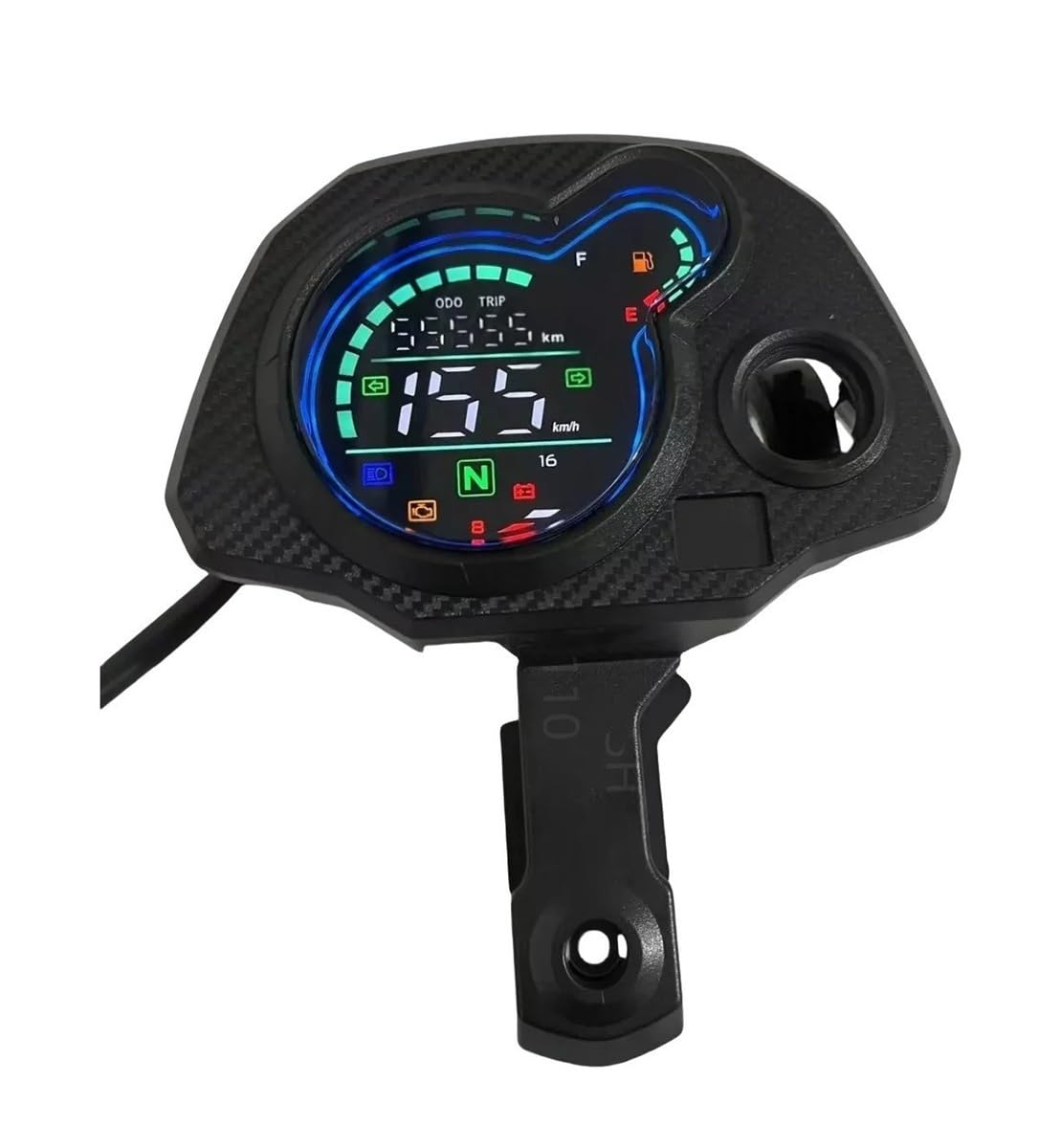 Moto Tachimetro Contachilometri Tachimetro Digitale Per Motocicletta Per Bit150 Bit 150 Contachilometri A Pannello Contagiri A Doppio Indicatore Display Componente Velocità