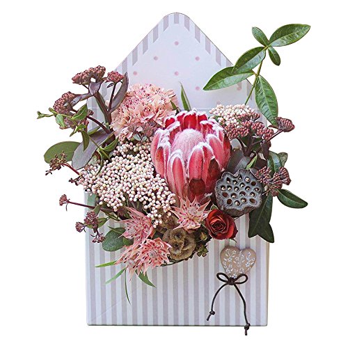 Florist Bouquet Packaging Gift Box Envelop Paper Boxes 5 Counts 7.9X2.8X5.7 Inch (Assorted 5 Patterns) #TOP7