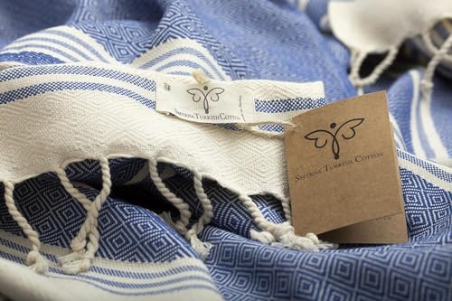 Smyrna Turkish Cotton Heritage Series Turkish Beach Towel Oversized thumb #2