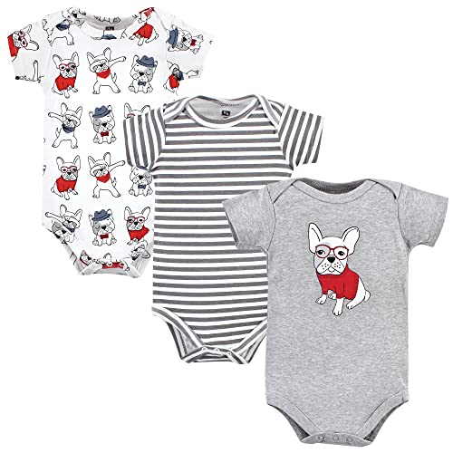 Hudson Baby Unisex Baby Cotton Bodysuits, Boy Whimsical Dog, 6-9 Months #TOP4