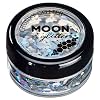 Glitter Chunky glittervlokken 3 gram zilver