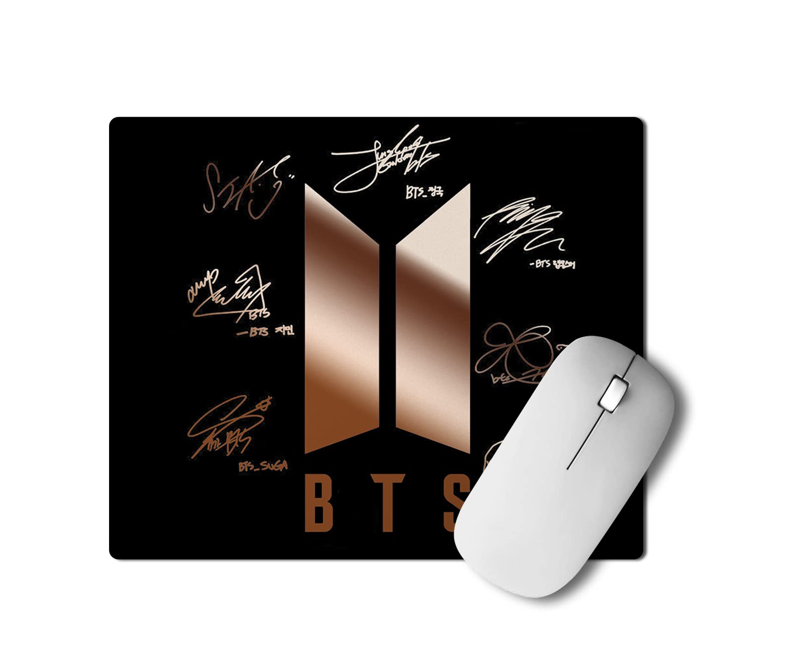 PrintingZone BTS BTS Army BTS Signature BTS Logo Printed Mouse pad for Computer Laptop and Gaming (9 inch X 7.5 inch)(B) (B09MC6S81X) Amazon Price History, Amazon Price Tracker
