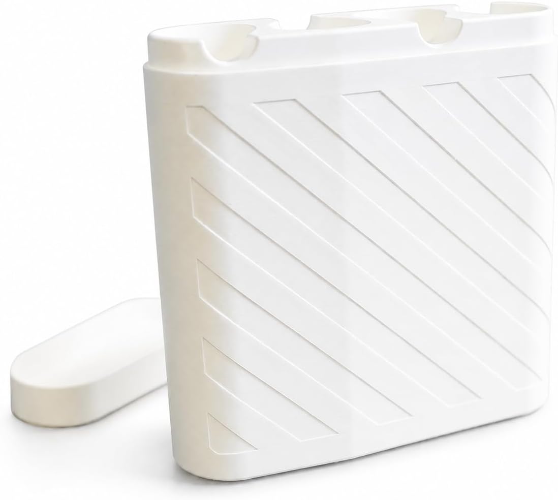 Slim 4 Pen Fridge Storage Case Compatible with Zepbound Mounjaro and Trulicity Injection Pens (White)