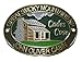 Great Smoky Mountains - Cades Cove - John Oliver Cabin - Hiking Stick Medallion