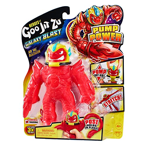 Heroes of Goo Jit Zu - Temporada 6 - Galaxy Blast Pump Power - Air Vac Blazagon - Bombear, esticar,