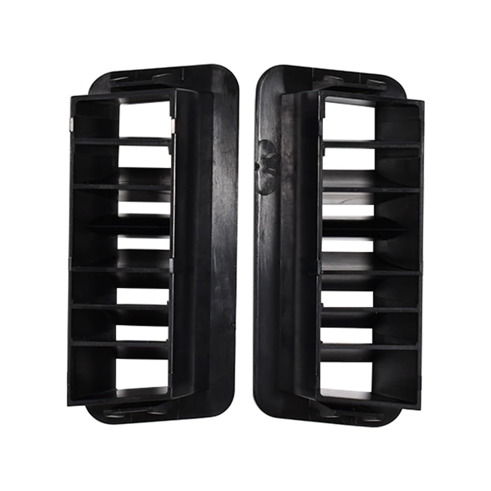 Lot de 2 Grilles d'aération Centrale Ventilation Aération Compatible avec VW Transporter T4 701819071 701819072