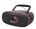 Produktbild Muse MD-202 RD Stereo UKW-Radio mit CD-Player (LED Display, Repeat, AUX-In, Teleskopantenne) schwarz