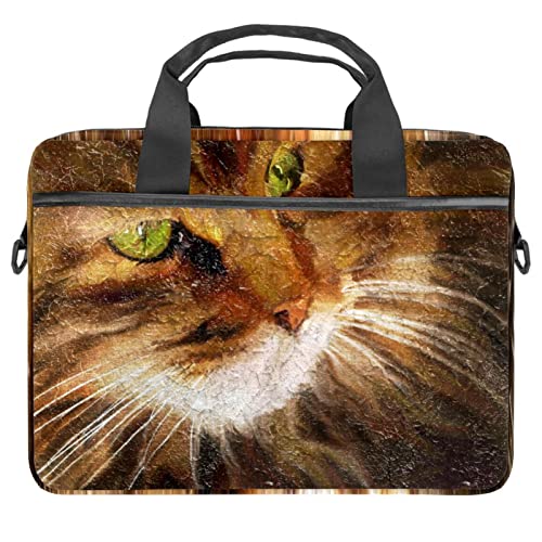 Sacoche pc portable chat violet Wolfes protège votre ordinateur