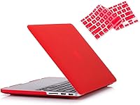 Vista 7 de RUBAN Funda para MacBook Pro 13 pulgadas (modelos A1502 y A1425) 2015 2014 2013 2012, carcasa rígida de plástico y cubierta de teclado para Mac Pro