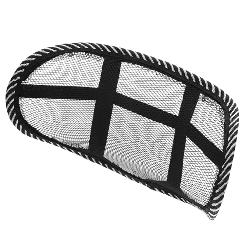 CLISPEED 車用ヘッドレスト枕 運転席用 通気性 自動車用ネックサポート 調節可能 かわいい 自動車用ネックピロー 旅行用 ブラック