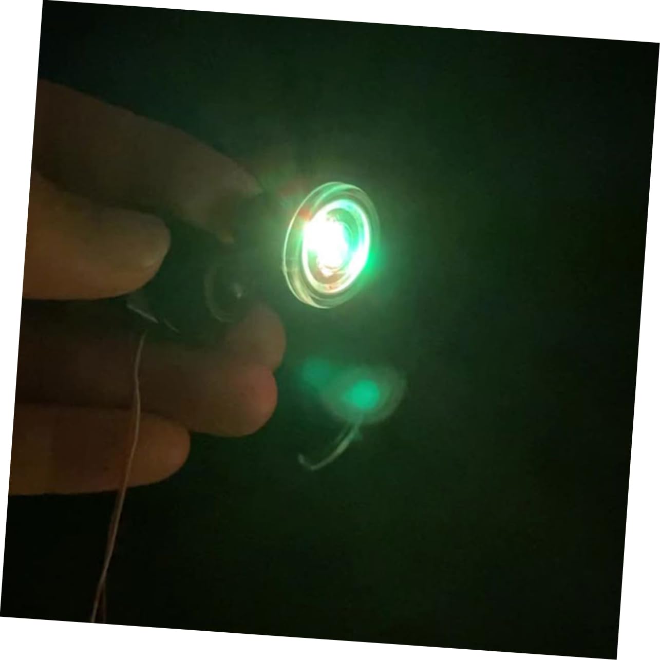 Uonlytech Set of 2 Model Railroad Lights Train Signal Light Toy Mini Signal Lamp for Table Decor