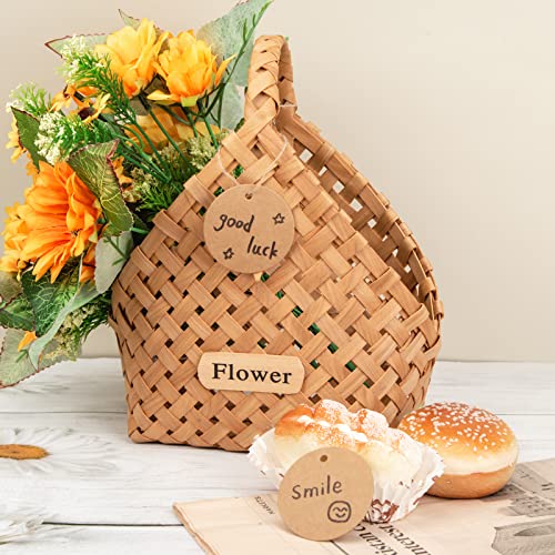 Sallyfashion 160Pcs Round Brown Gift Tags With String, Circle Kraft Tags For Clothing, Price, Gift, Cupcake Tags #TOP5