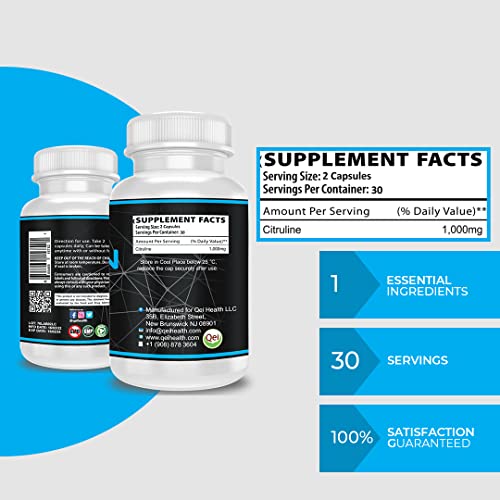 Image of Qei Oxygen (Nitric Oxide) - L-Citrulline a Key Ingredient - Detoxes - Supports Blood Circulation