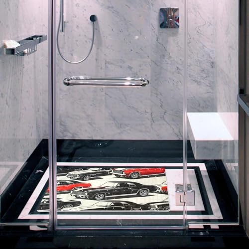 Alfombrilla de bañera de alta calidad con diseño extra largo 7